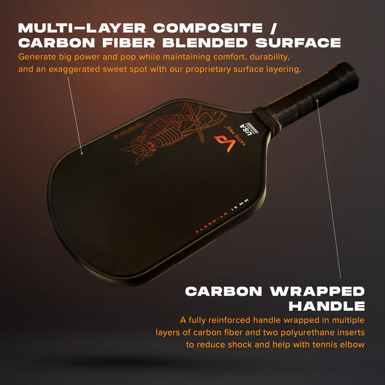 Vợt Pickleball Vatic Pro - Saga Bloom
